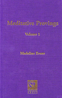 Meditative Provings - Volume 1